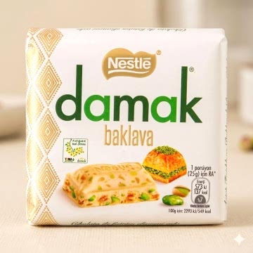 Damak Fıstık çikolat