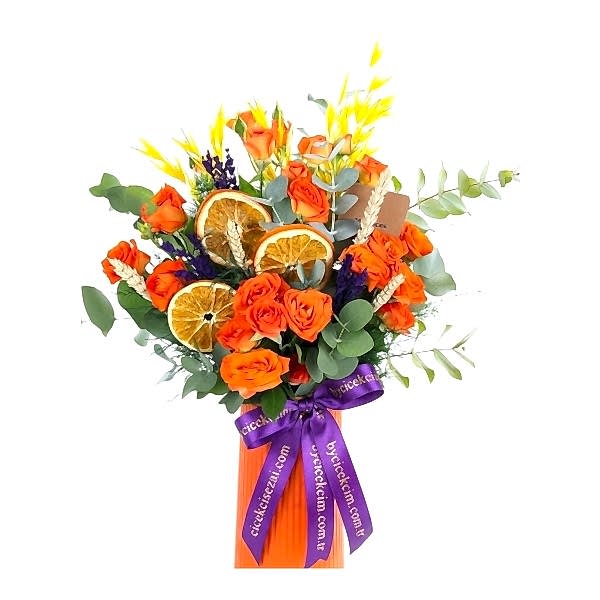 Orange Love Turuncu Gül