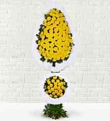 Çift Katlı Düğün Çelenk