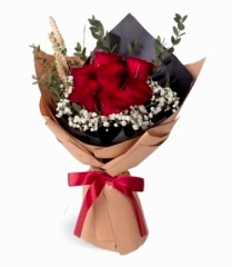 - 7'li Gül Buket -