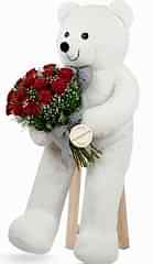 Dev Pelüş Ayı, Papyonlu ve Sevimli Büyük Boy Ayıcık,